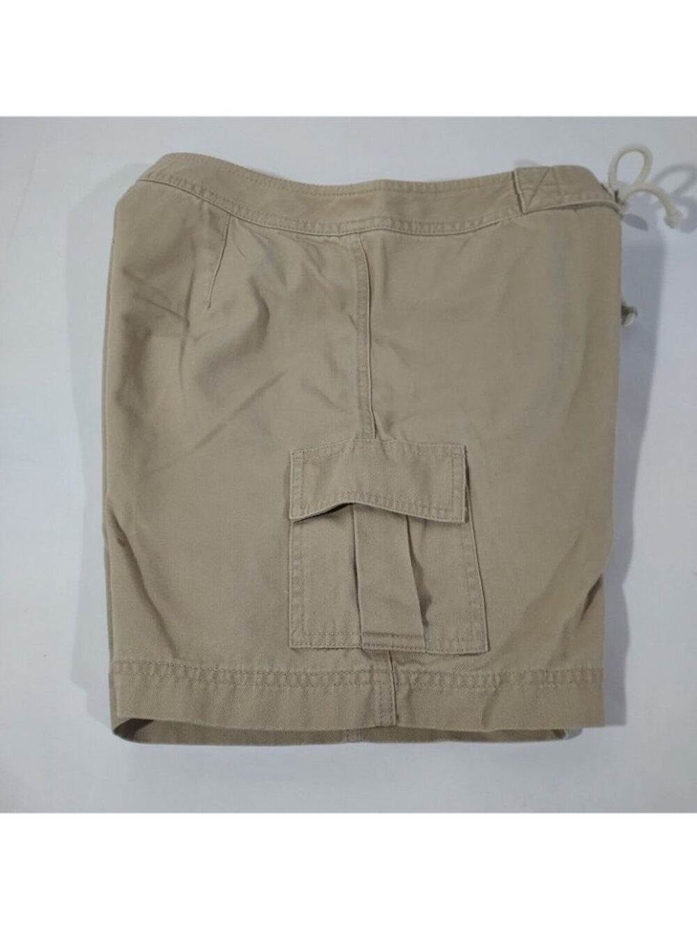 Shorts Liz Claiborne Khaki 100% Cotton Golf Size 4 Beach Boat - Picture 7 of 12